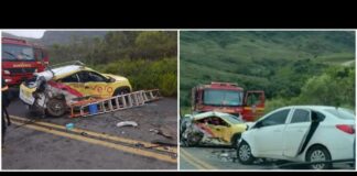 Ouro Preto: colisão entre veículos na MG-129 deixa 4 feridos; entre eles, 1 criança e 1 gestante Ouro Preto: colisão entre veículos na MG-129 deixa 4 feridos; entre eles, 1 criança e 1 gestante