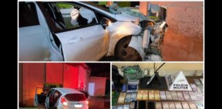 Perseguição e troca de tiros: PM prende 2 em Itabirito por roubos à mão armada praticados em Congonhas Perseguição e troca de tiros: PM prende 2 em Itabirito por roubos à mão armada praticados em Congonhas