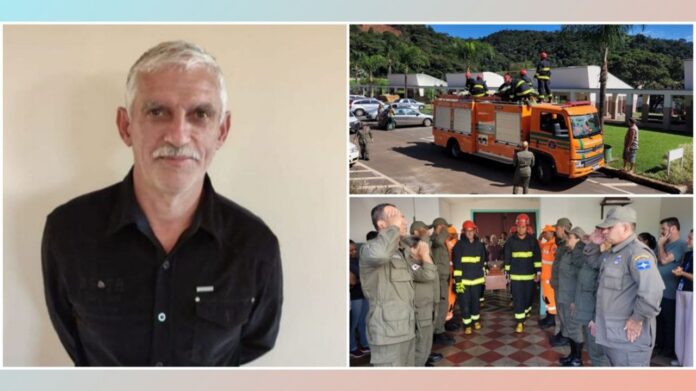 Serenes em Itabirito: Brigada, GM e Corpo de Bombeiros prestam homenagem a Ademir Ferreira