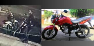 Itabirito: vídeo flagra ladrão furtando moto estacionada ao lado da Igreja de São Sebastião Itabirito: vídeo flagra ladrão furtando moto estacionada ao lado da Igreja de São Sebastião