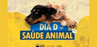 Ouro Preto: Dia D da saúde animal será promovido neste sábado 13/5 Saúde realiza dia D da saúde animal. Imagem - Arte: Fabíola.