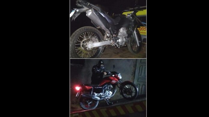 Ouro Preto: polícia apreende duas motos clonadas envolvidas em homicídios