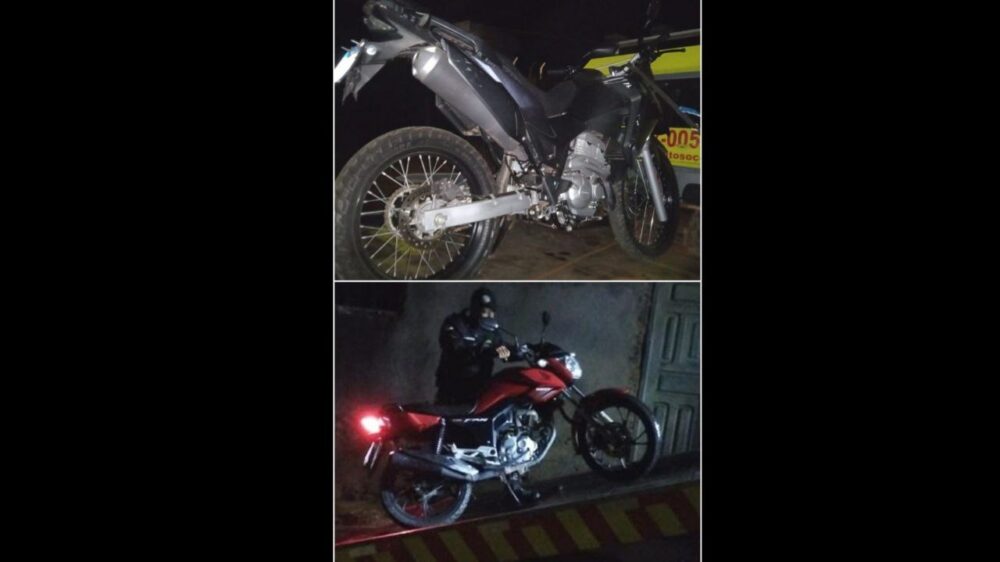 Ouro Preto: polícia apreende duas motos clonadas envolvidas em homicídios