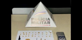 Ouro Preto: PM prende 2 suspeitos de tráfico de drogas no Alto da Cruz Ouro Preto: PM prende 2 suspeitos de tráfico de drogas no Alto da Cruz