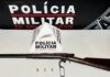 Itabirito: PM prende jovem de 20 anos, suspeito de tráfico, armado com carabina no PA Itabirito: PM prende jovem de 20 anos, suspeito de tráfico, armado com carabina no PA