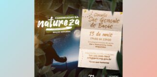Inscrições abertas: Caminhadas na Natureza, São Gonçalo do Bação, Itabirito, 1ª edição noturna de 2023 Inscrições abertas: Caminhadas na Natureza, São Gonçalo do Bação, Itabirito, 1ª edição noturna de 2023