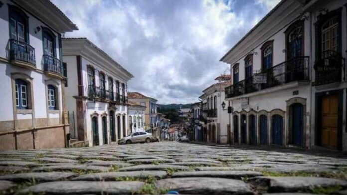 Rua Direita de Ouro Preto entre as mais memoráveis do mundo. Foto - redes sociais.