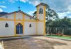 Capela Santo Antônio, em Passagem de Mariana, recebe reforma completa Capela Santo Antônio em Mariana é reformada. Foto - divulgação.