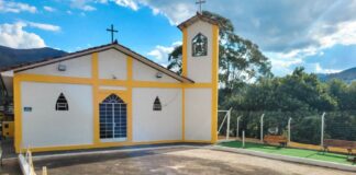 Capela Santo Antônio, em Passagem de Mariana, recebe reforma completa Capela Santo Antônio em Mariana é reformada. Foto - divulgação.