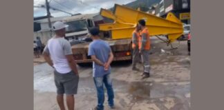 Mariana: acidente entre duas carretas interdita Rodovia dos Inconfidentes