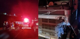 Itabirito, BR-356: grave acidente entre moto e carreta mata motociclista perto do Paraki; veja fotos Itabirito: grave acidente entre moto e carreta mata motociclista perto do Paraki; veja fotos