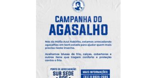 Máfia Azul Itabirito faz campanha do agasalho; ajude doando Máfia Azul Itabirito faz campanha do agasalho; ajude doando