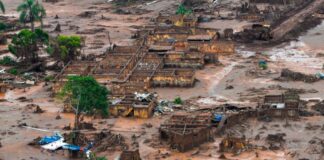 Governo cria grupo para analisar repactuação de acordo em Mariana Tragédia em Mariana. Foto - reprodução.