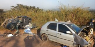 BR-040: grave acidente deixa 1 morto e 6 feridos em Congonhas BR-040: grave acidente deixa 1 morto e 6 feridos em Congonhas