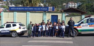 Itabirito: GM, PM e Prefeitura marcam Dia Mundial do Meio Ambiente com alunos da Guilherme Hallais Itabirito: GM e PM marcam Dia Mundial do Meio Ambiente com alunos da Guilherme Hallais