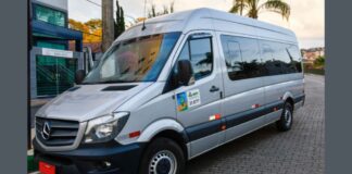 Itabirito: cadastramento aberto para transporte escolar para Belo Horizonte e Ouro Branco Transporte escolar em Itabirito. Foto - reprodução.