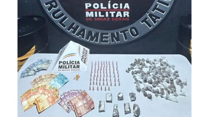 Itabirito: Polícia Militar apreende 93 buchas de maconha após operação