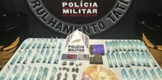 Mariana: homem suspeito de tráfico e com mais de R$ 6 mil é preso pela PM Mariana: homem suspeito de tráfico e com mais de R$ 6 mil é preso pela PM