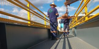 Passarela será instalada em Cachoeira do Campo Passarela será instalada em Cachoeira do Campo. Foto - divulgação.