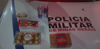 Itabirito: homem furta Ferrero Rocher, Red Bull e outros produtos no Farid e acaba preso pela PM Itabirito: homem furta Ferrero Rocher, Red Bull e outros produtos no Farid e acaba preso pela PM