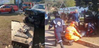 BR-356, Acesso 3: veículo arranca monumento “bem-vindo a Itabirito” do Rotary Club BR-356, Acesso 3: veículo arranca monumento "bem-vindo a Itabirito" do Rotary Club