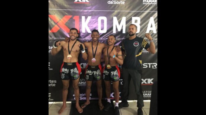 2 lutadores de muay thai de Itabirito vencem o X1 Kombat 10, em Contagem
