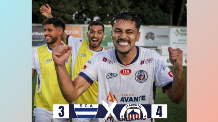 Itabirito FC vence o Aymorés por 4 a 3 e está na zona de acesso para elite do Campeonato Mineiro