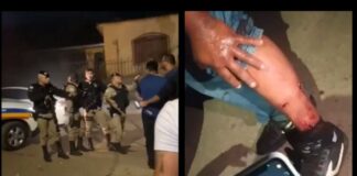 Antônio Pereira, Ouro Preto: comemoração de futebol acaba em confronto entre PM e populares Antônio Pereira, Ouro Preto: comemoração de futebol acaba em confronto entre PM e populares