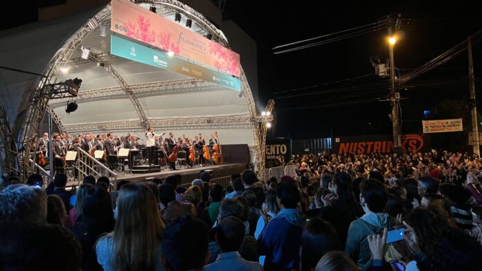 Filarmônica de Minas Gerais se apresenta em Ouro Preto. Foto - divulgação.