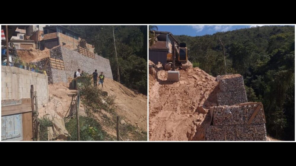 Itabirito: morador adverte sobre possíveis riscos em obra da Prefeitura na Vila Gonçalo