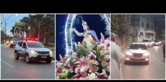 Itabirito: centenas de carros na procissão motorizada em homenagem à Nossa Senhora da Boa Viagem Itabirito: centenas de carros na procissão motorizada em homenagem à Nossa Senhora da Boa Viagem