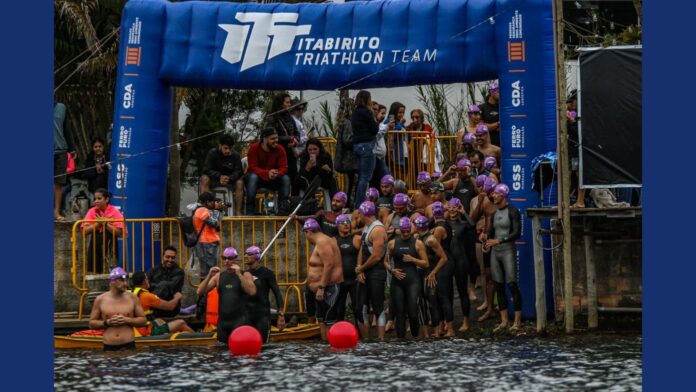 2ª etapa da Maratona Aquática Ferro Puro. Foto - reprodução.