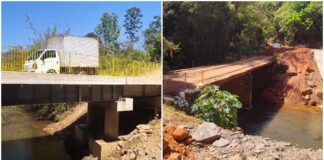 Itabirito: ponte de concreto, que liga Ribeirão do Eixo a São Gonçalo do Bação, é inaugurada Itabirito: ponte de concreto, que liga Ribeirão do Eixo a São Gonçalo do Bação, é inaugurada