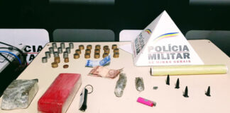 Ouro Preto: drogas entregues por traficante de Cachoeira do Campo são apreendidas em Saramenha Ouro Preto: drogas entregues por traficante de Cachoeira do Campo são apreendidas em Saramenha