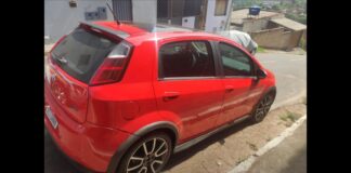 Carro roubado em Betim é recuperado em Itabirito pela PM Carro roubado em Betim é recuperado pela PM em Itabirito