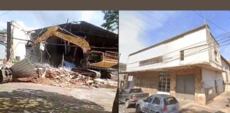 Itabirito: Prefeitura afirma que demolição da fachada do Cine Pax, bem tombado, foi por segurança Itabirito: Prefeitura diz que demolição da fachada do Cine Pax, bem tombado, foi por segurança