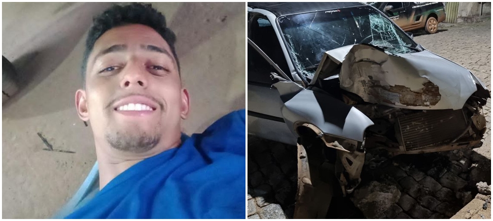 Itabirito: jovem morre após bater carro, sair descontrolado e ser contido por populares