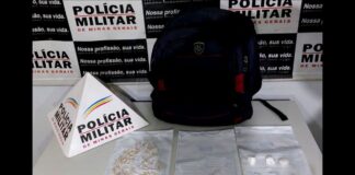 Mariana: PM prende casal com 98 pedras de crack e outras drogas Mariana: PM prende casal com 98 pedras de crack e outras drogas