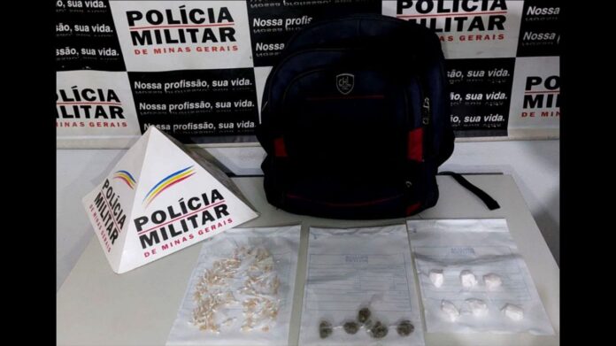 Mariana: PM prende casal com 98 pedras de crack e outras drogas  