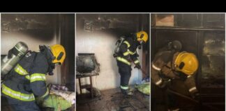 Grande BH: enquanto mãe dá banho em um dos filhos, o outro de 5 anos coloca fogo em quarto