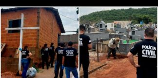 Por violação de sepulturas em MG, PC prende pai de santo e funcionário de cemitério Por violação de sepulturas em MG, PC prende pai de santo e funcionário de cemitério