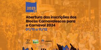 Itabirito, Carnaval de 2024: inscrições abertas para blocos carnavalescos Carnaval de 2024: abertas inscrições para blocos carnavalescos em Itabirito. Imagem - reprodução.