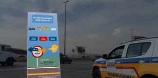 Minas Gerais: PMRv lança aplicativo para monitorar rodovias com a ajuda do cidadão Aplicativo Mapa de Interdição das Rodovias Mineiras. Foto reprodução.