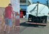 Caminhão-pipa deixa idoso molhado no Centro de Itabirito e gera revolta nas redes sociais Caminhão-pipa deixa idoso ensopado no Centro de Itabirito e gera revolta nas redes sociais