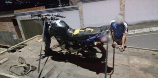 Country, Itabirito: moto de traficante do Padre Adelmo é removida pela PM por estar irregular Country, Itabirito: moto de traficante do PA é removida pela PM no Country por estar irregular