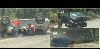 BR-040: uma pessoa morre e outra fica ferida em acidente; veja vídeo BR-040: uma pessoa morre e outra fica ferida em acidente; veja vídeo