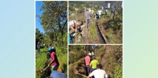 Itabirito: moradores limpam córregos e nascentes de Ribeirão do Eixo; tradição de quase 100 anos Itabirito: moradores limpam córregos e nascentes de Ribeirão do Eixo; tradição de quase 100 anos
