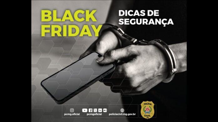 Polícia Civil de MG dá dicas de segurança para consumidor aproveitar a Black Friday