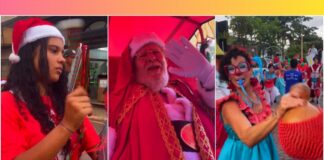 Cortejo com Papai Noel abre o Natal Iluminado de Itabirito Cortejo com Papai Noel abre o Natal Iluminado de Itabirito