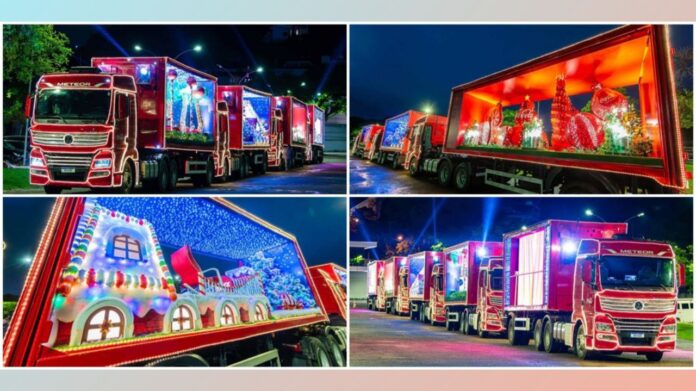 Caravana Iluminada de Natal da Coca-Cola dia 30/11 em Itabirito